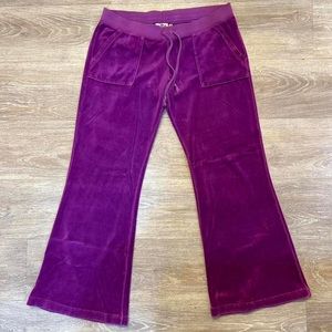 Juicy couture purple flare pants😈🫶🏻